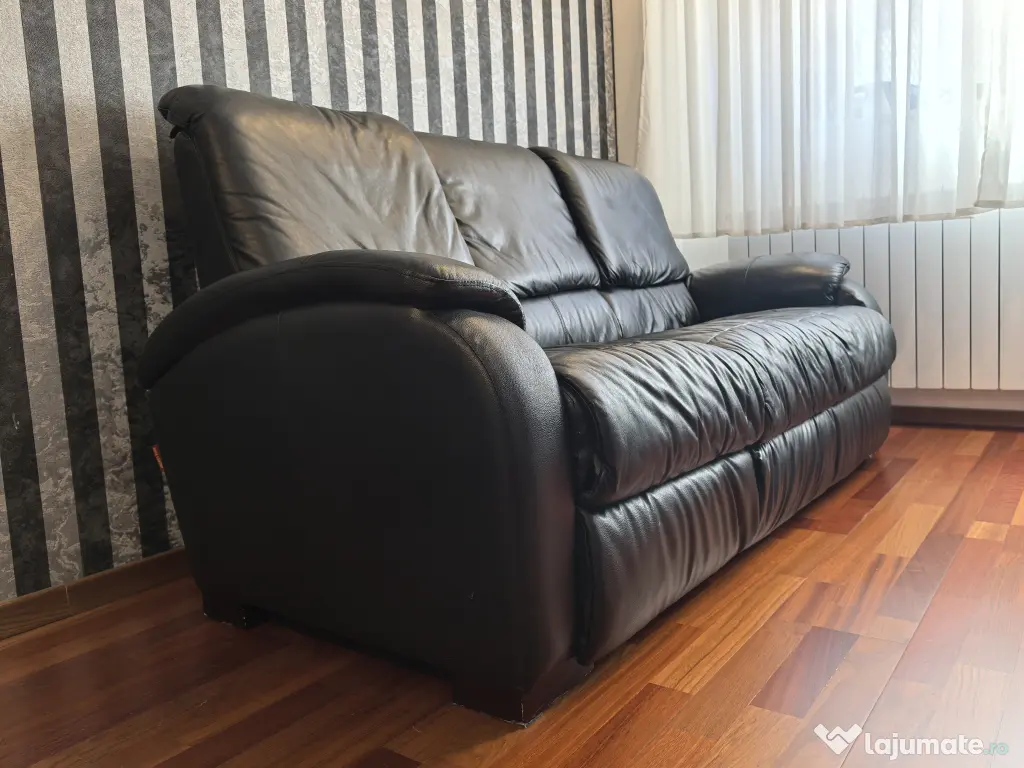 Canapea din piele naturala 