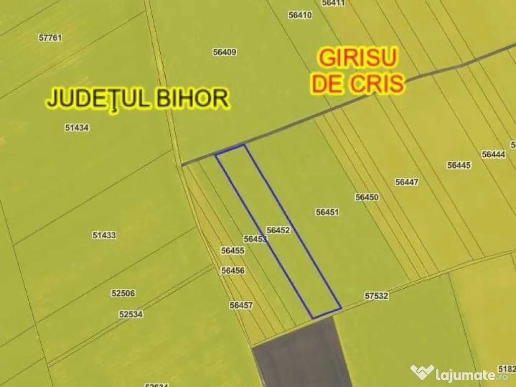 Teren arabil Girisu de Cris 