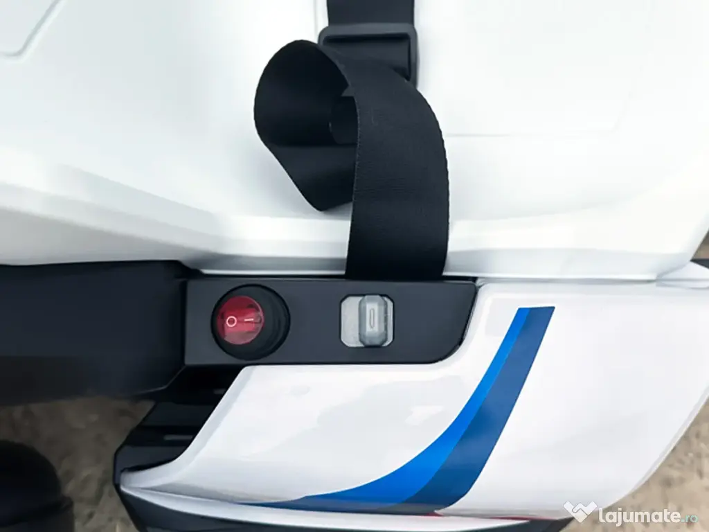 Kart electric cu functie Drift, BMW Motosport 2x 250W, 24V sasiu ajustabil White 