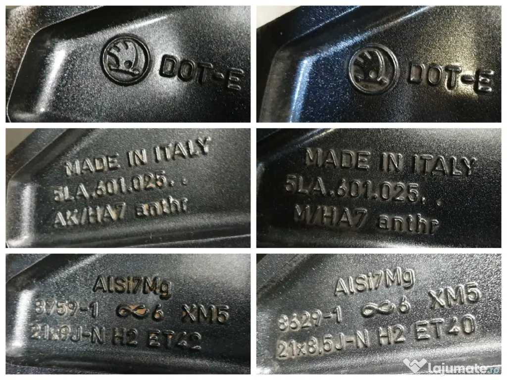 Roti / Jante 21" Vision Skoda Enyaq / Kodiaq / Volkswagen ID4 / Volkswagen ID5 