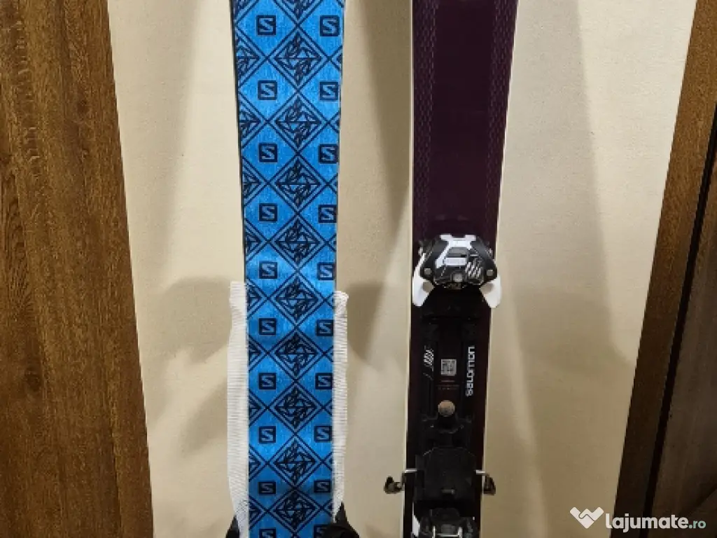 Schiuri de tura Salomon QST Lumen 99 + Legaturi  Guardian MNC 13+ Piei 