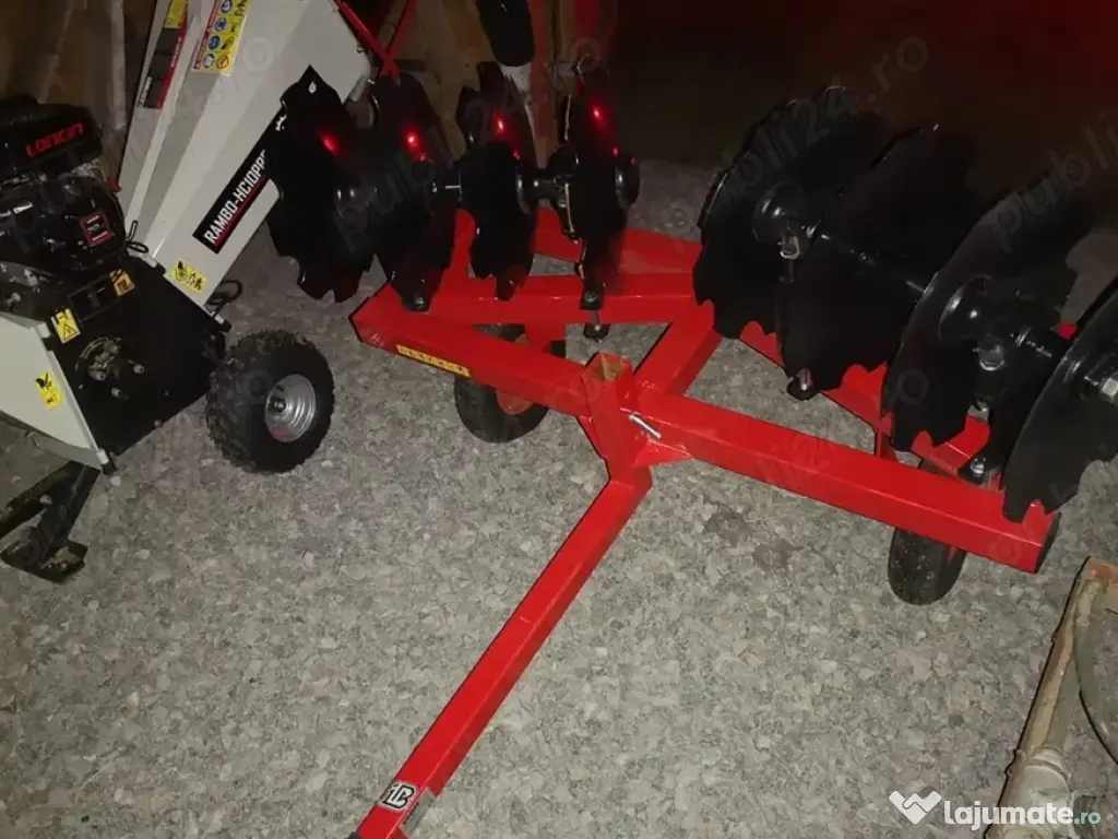 Cultivator cu disc Iron Baltic dupa ATV