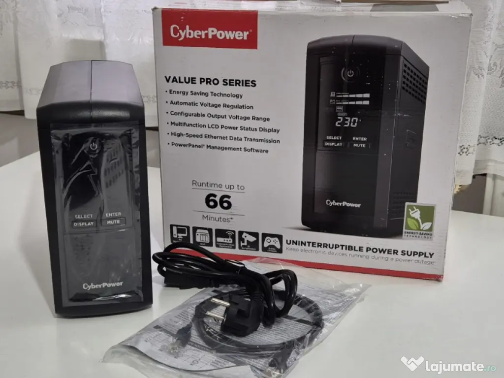 UPS CyberPower VP1000ELCD 1000VA/550W 