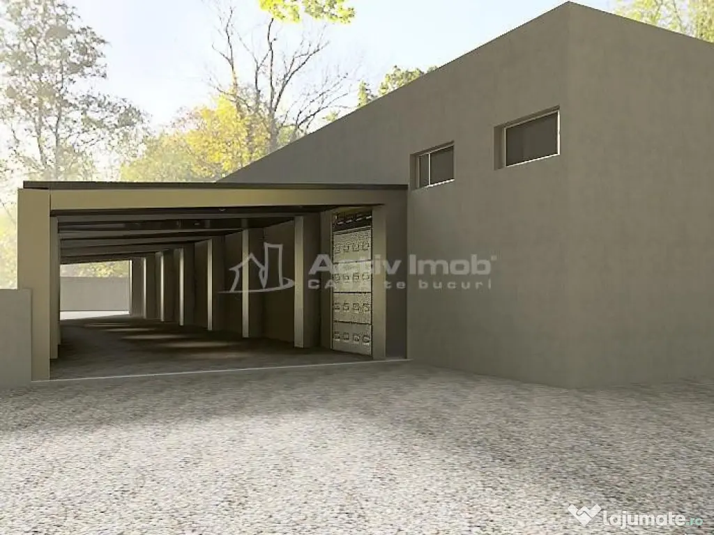 Hala 700 mp - teren 3998 mp - Nufarul