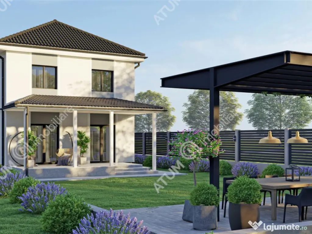 Casa individuala cu 4 camere si curte in cartierul Tineretul