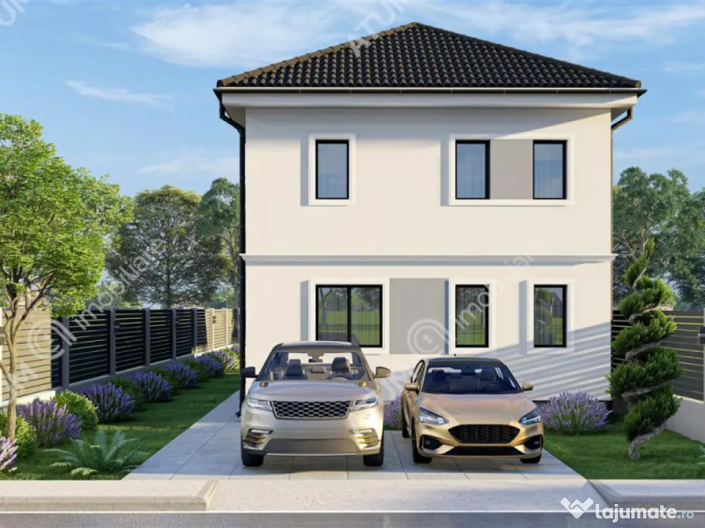 Casa individuala cu 4 camere si curte in cartierul Tineretul