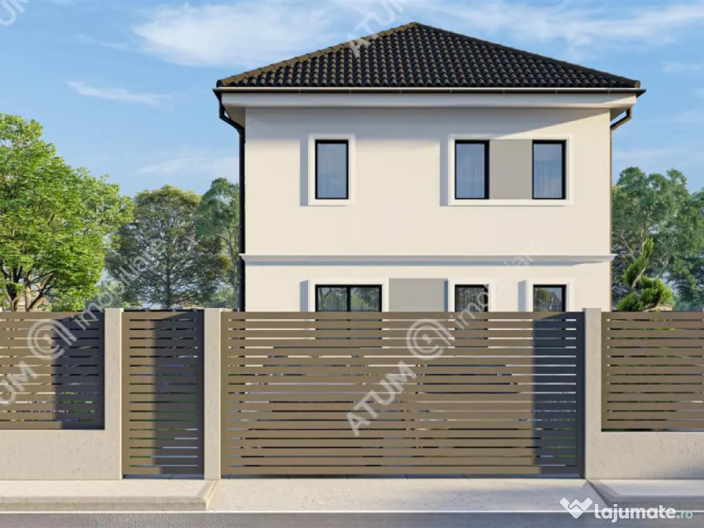 Casa individuala cu 4 camere si curte in cartierul Tineretul