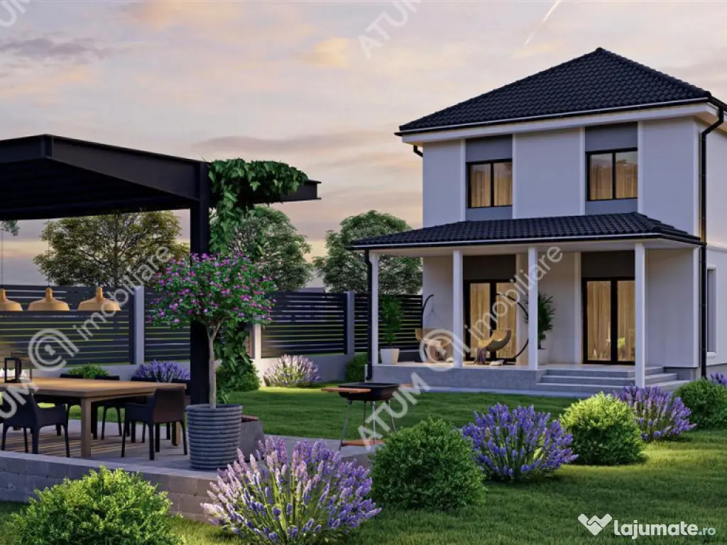 Casa individuala cu 4 camere si curte in cartierul Tineretul