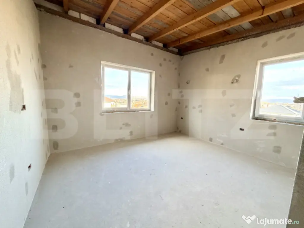 Duplex 4 camere, 120 mp utili si 350 mp teren, zona Schit 