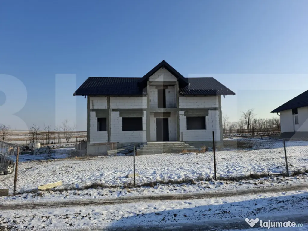 Casa individuala la rosu P+M, 220mp, Stauceni, 