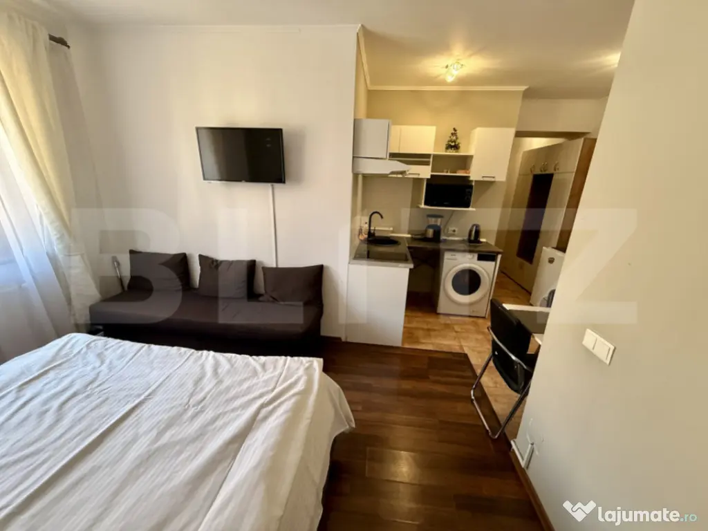 Garsoniera ready-to-rent la baza partiei – investitie sigu