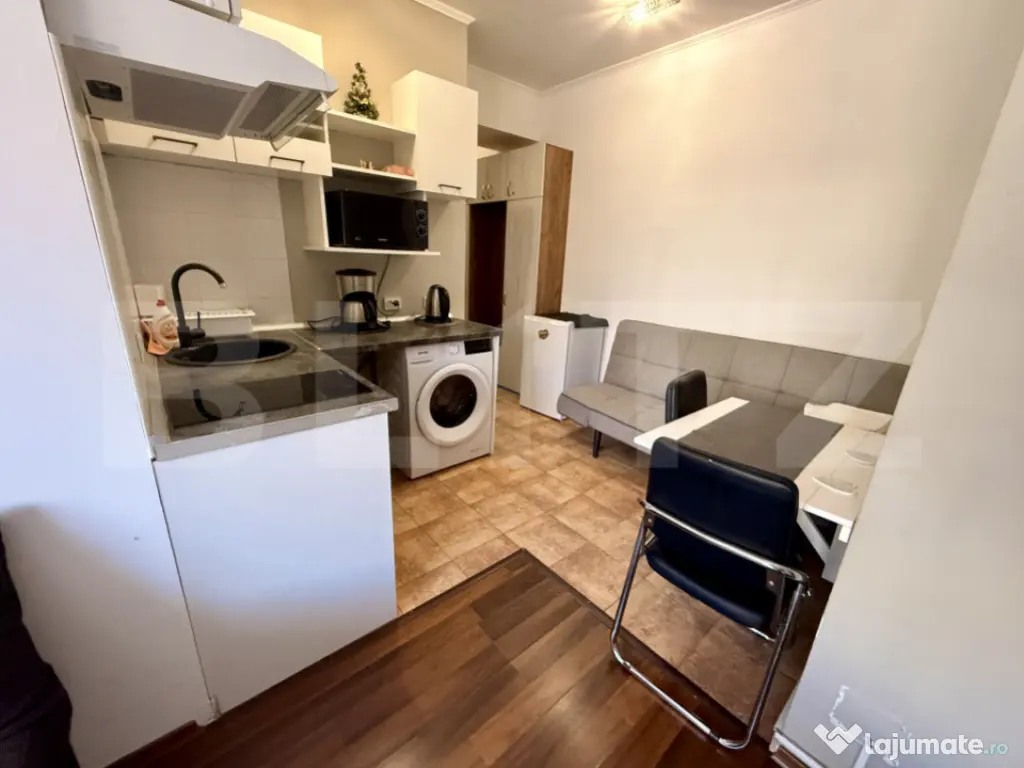 Garsoniera ready-to-rent la baza partiei – investitie sigu