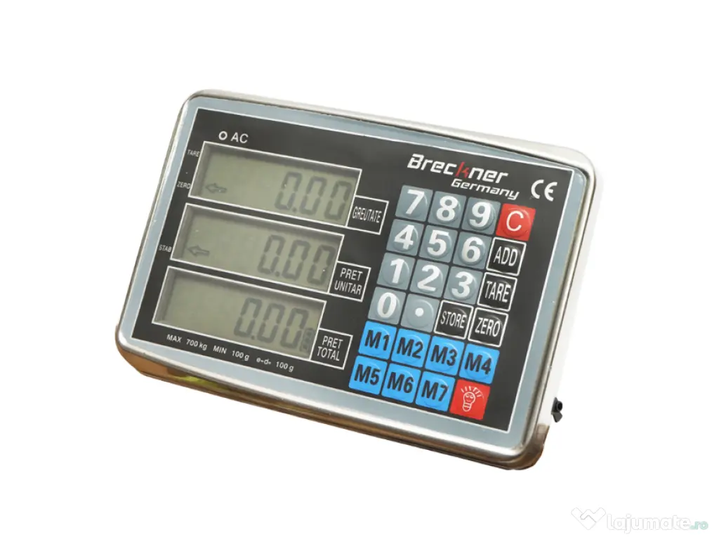 Cantar Platforma Electronic Brat Rabatabil Baterie Reincarcabila 700kg 