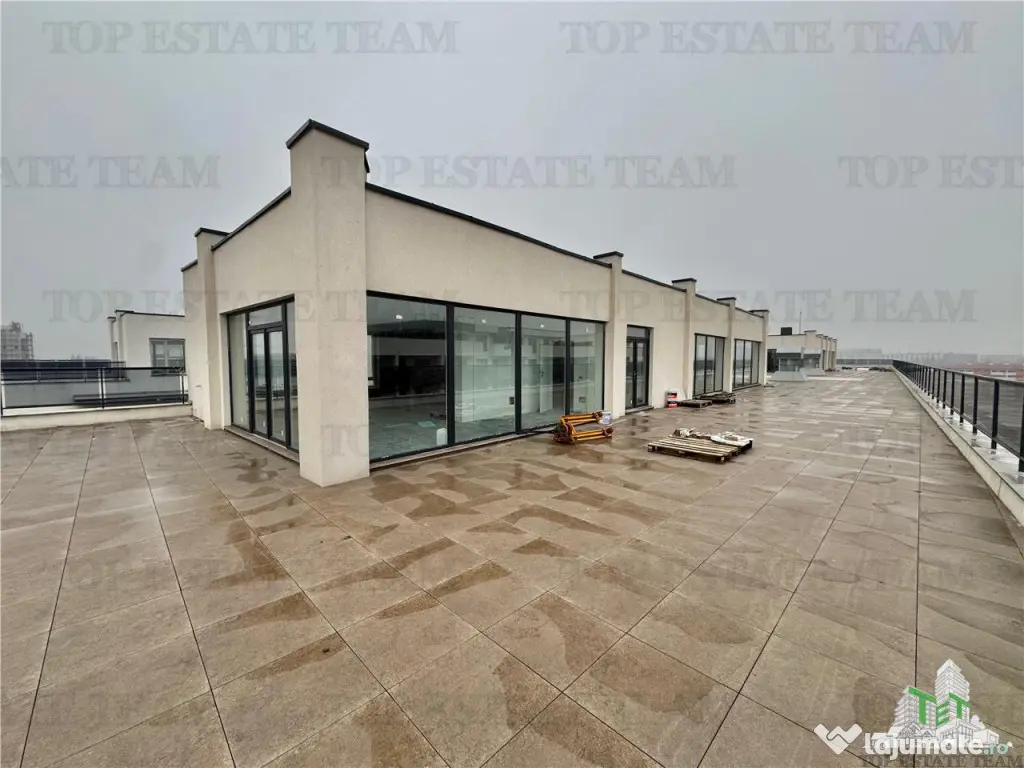 Spatiu office de inchiriat 600mp terasa in Popesti Leorden 
