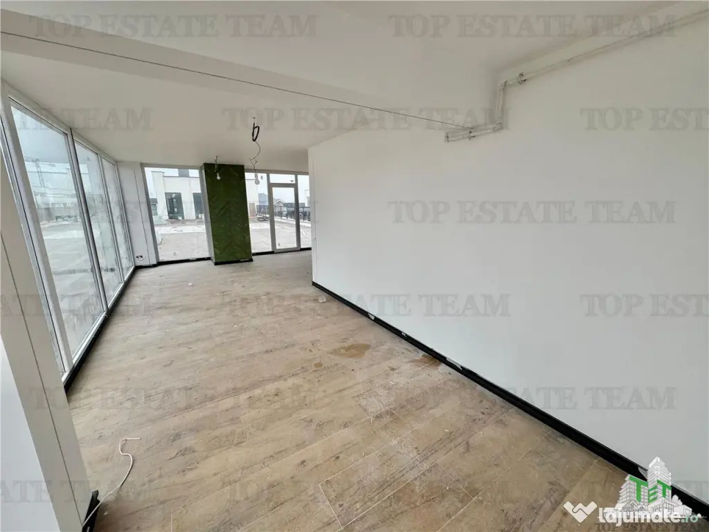 Spatiu office de inchiriat 600mp terasa in Popesti Leorden 