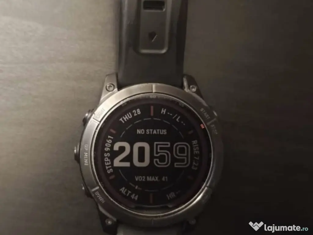 fēnix® 7 Solar 47 mm, Slate grey, accesorii, ca nou 