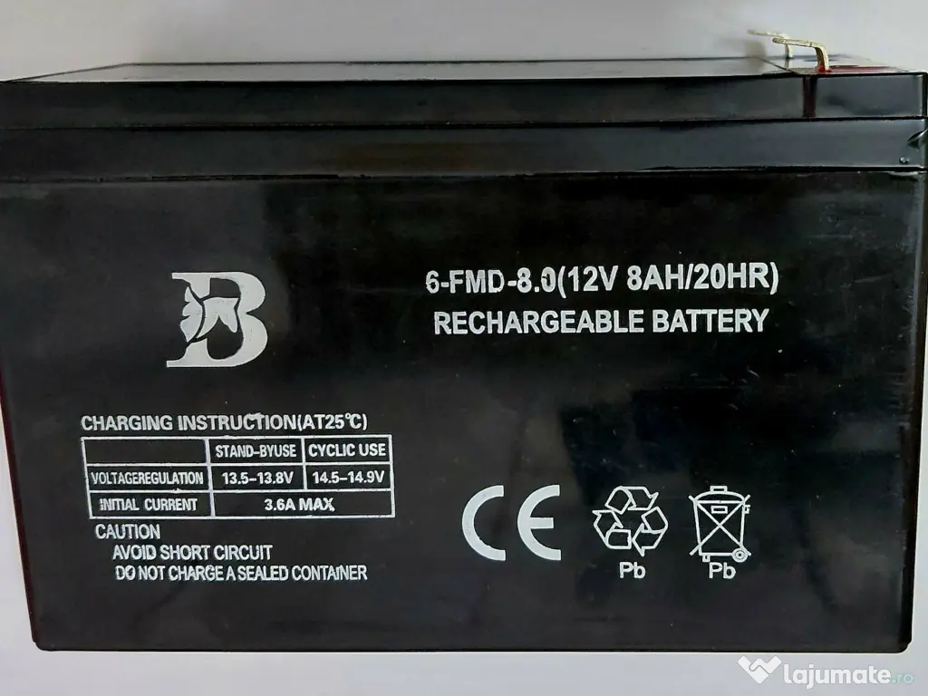 2 Acumulatori 12V la pret de 50 lei