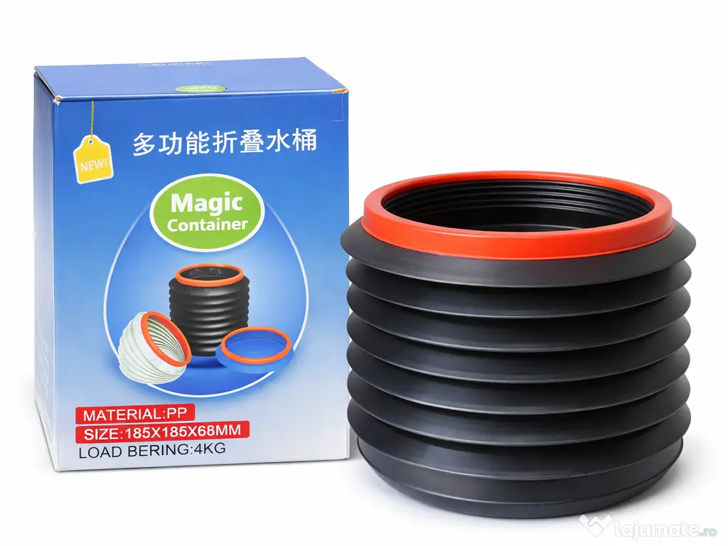 Recipient pliabil multifuncțional – organizare inteligentă oriunde