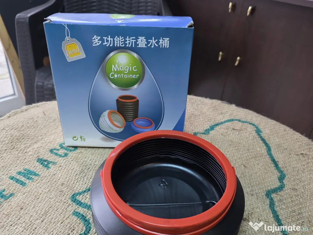 Recipient pliabil multifuncțional – organizare inteligentă oriunde