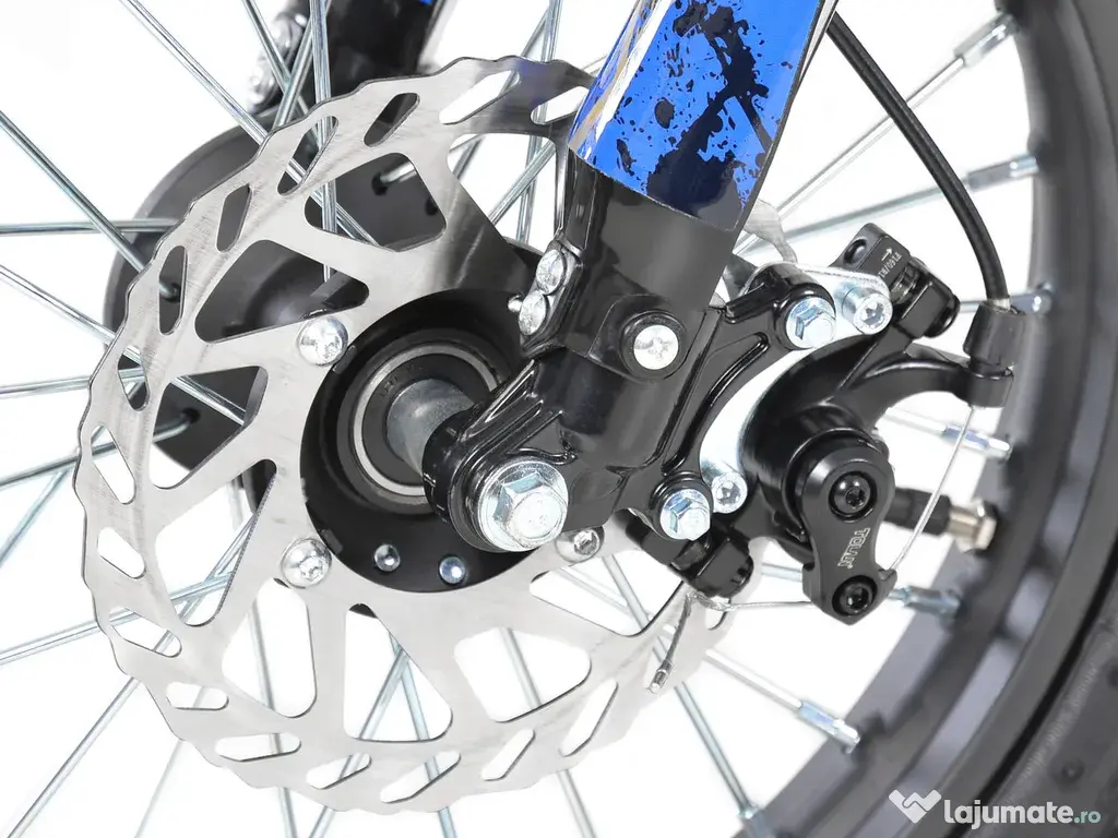 Motocicleta electrica Kinderauto Motobike 35 1500W 48V roti 14/12 Blue 