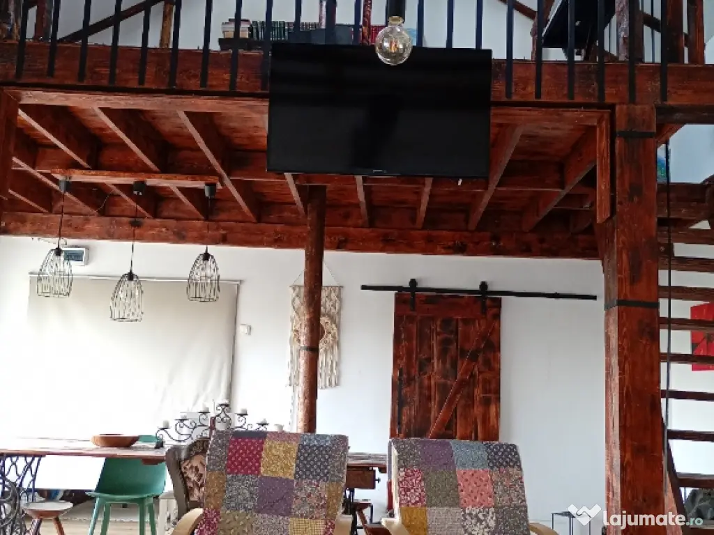 Domeniu cu case și 2,4 hectare intravilan. 