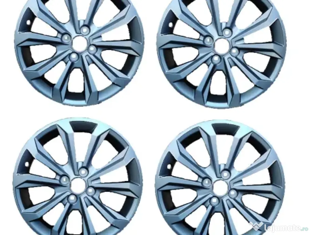 Set 4 Jante noi aliaj 16" + 4 cauciucuri vara noi Goodyear 195/55/r16 