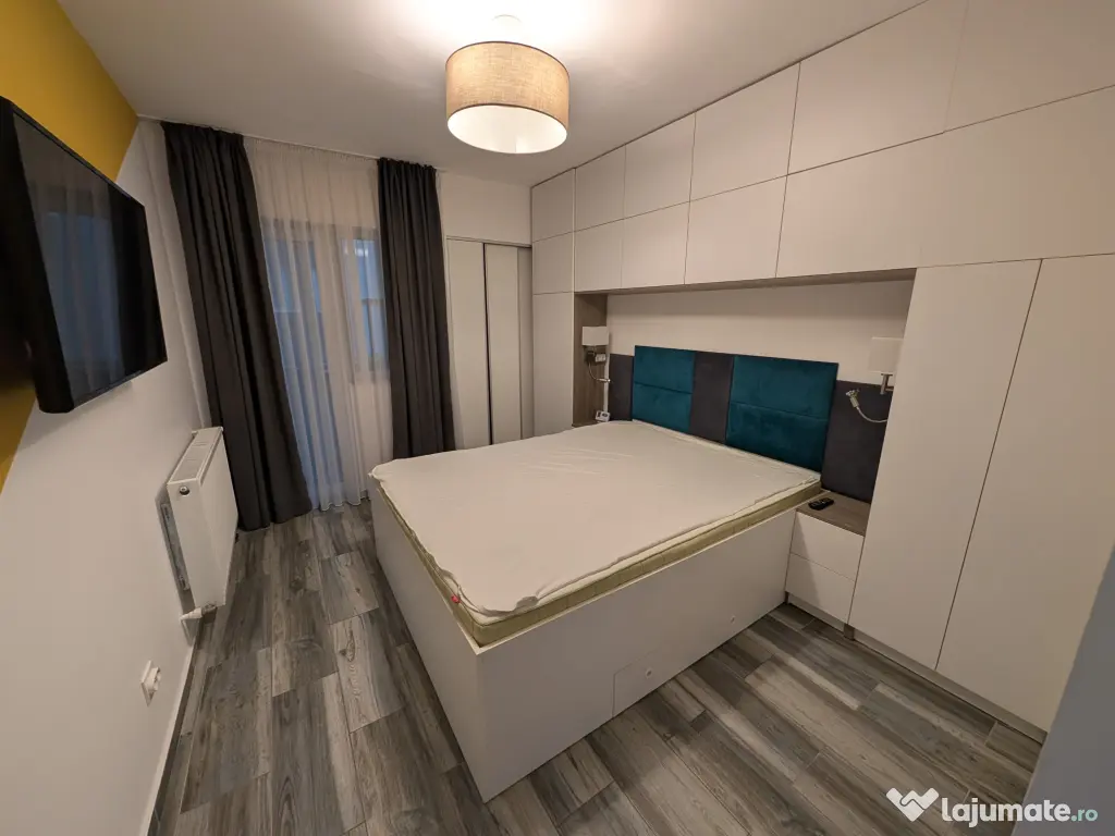 Închiriez apartament studio, sector 4, mobilat, loc parcare inclus 