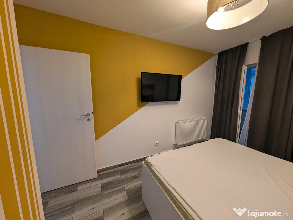 Închiriez apartament studio, sector 4, mobilat, loc parcare inclus 