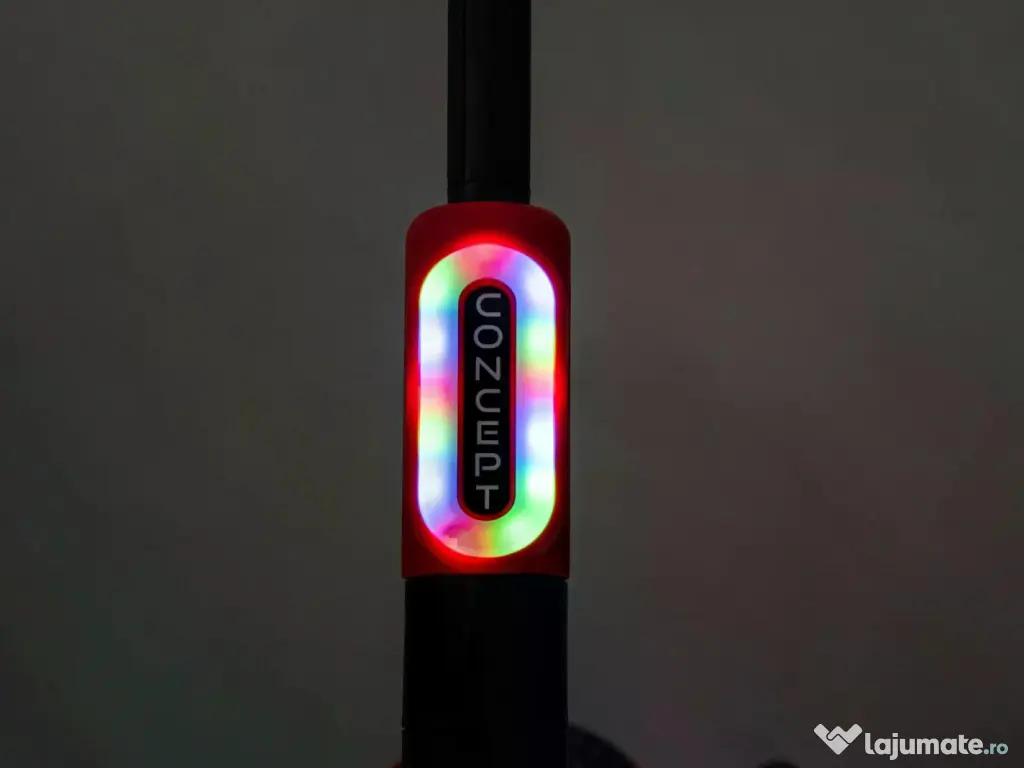 Trotineta electrica Kinderauto Aquamist cu aburi, lumini 30W 6V RED