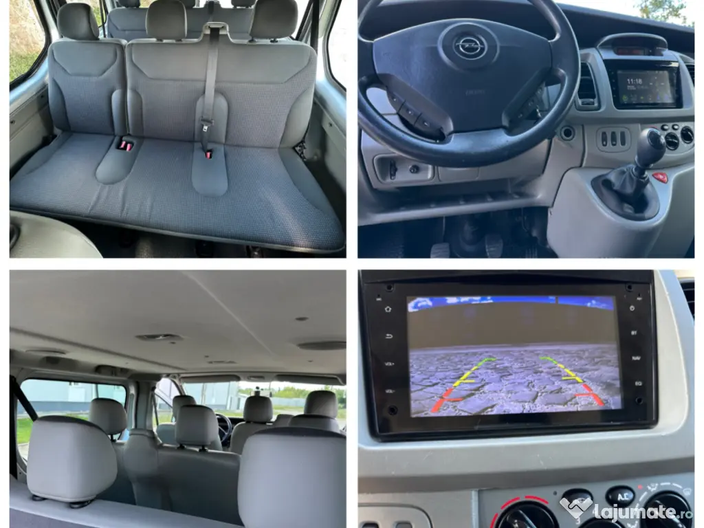 Opel Vivaro*autoturism 9 locuri*navigatie*2.0 D*aer conditionat*2010