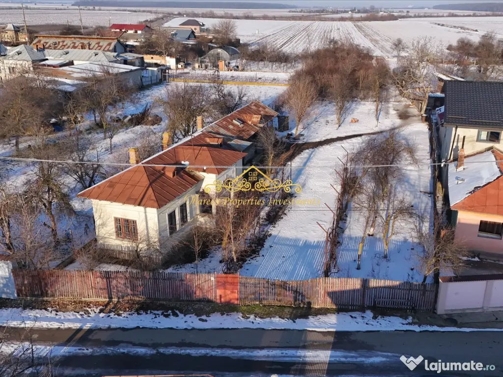 Teren, 7470 mp Trestieni Ulmi si casa 