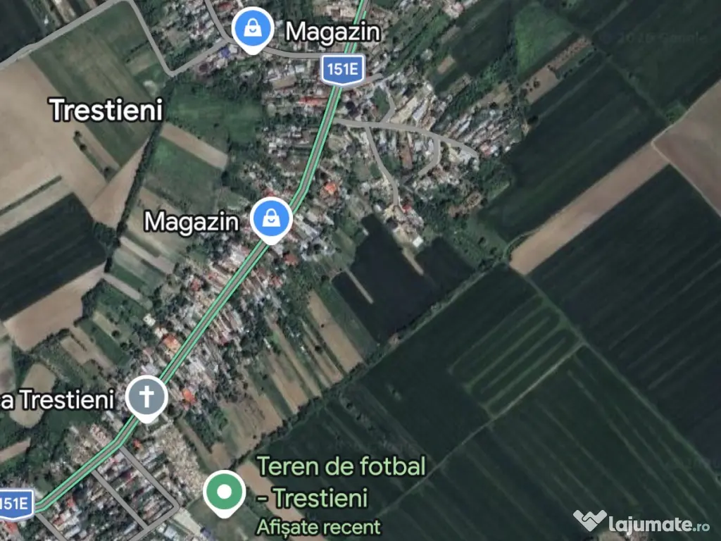 Teren, 7470 mp Trestieni Ulmi si casa 