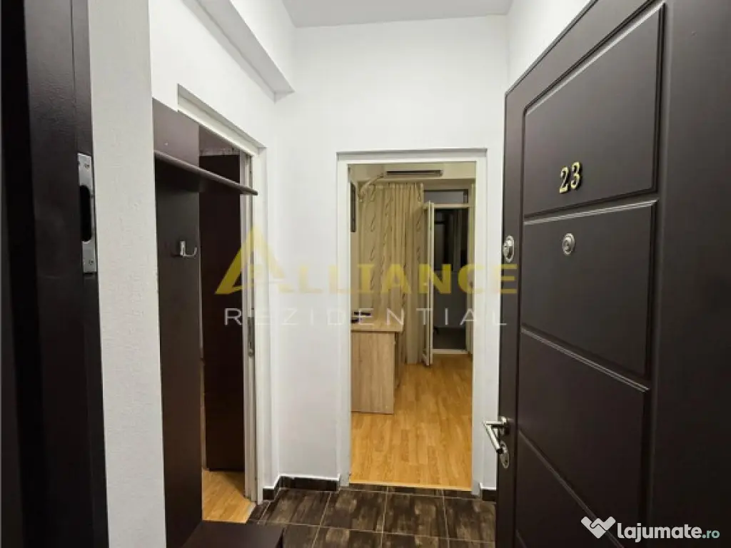 Ap.2 camere tip studio,la 8-9 minute de mers la metrou.Mobil