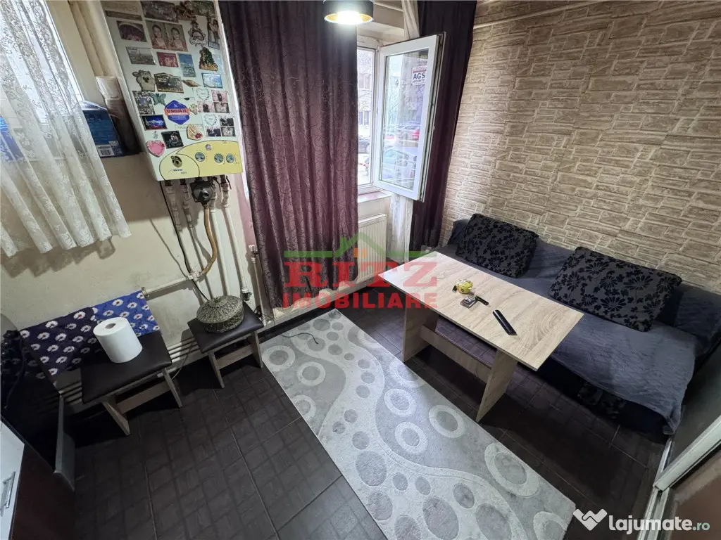 NOU!Garsoniera S= 32 mp, parter, mobilata,utilata,zona OMV!