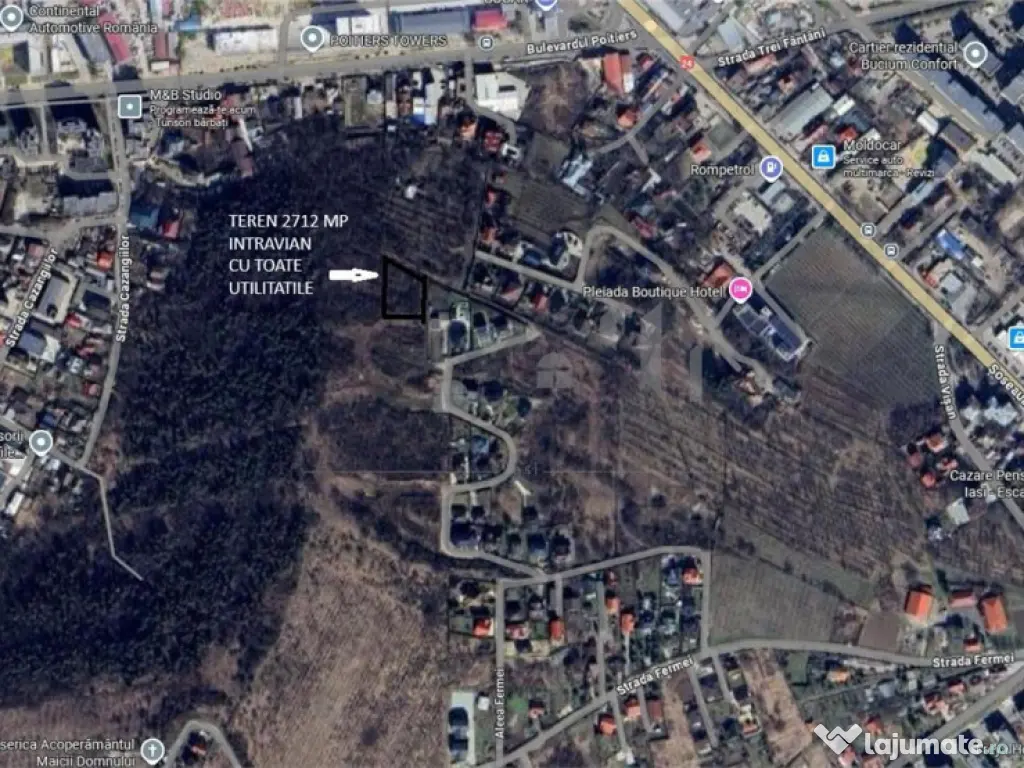 Bucium Aleea Fermei TEREN 2712mp panorama superba, utilitat