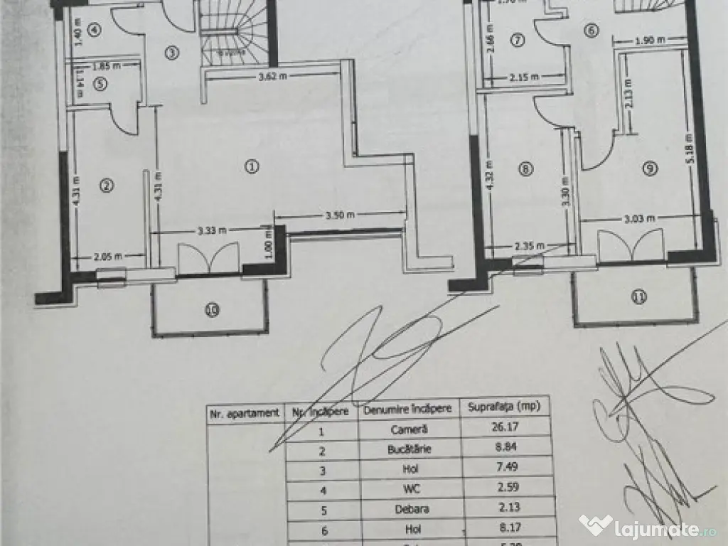 Rezidenta tip penthouse,doua nivele, terase,panouri solare,A