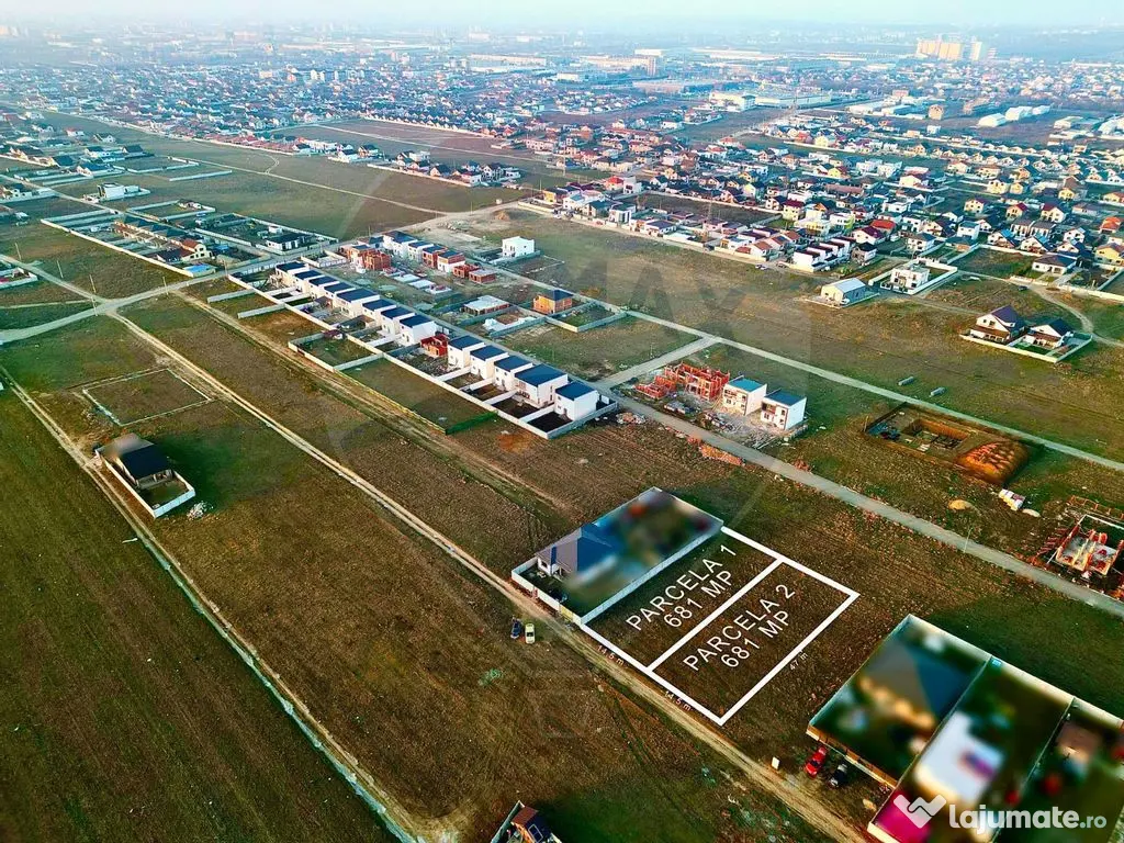 Teren intravilan 681mp Malu Mare / None 