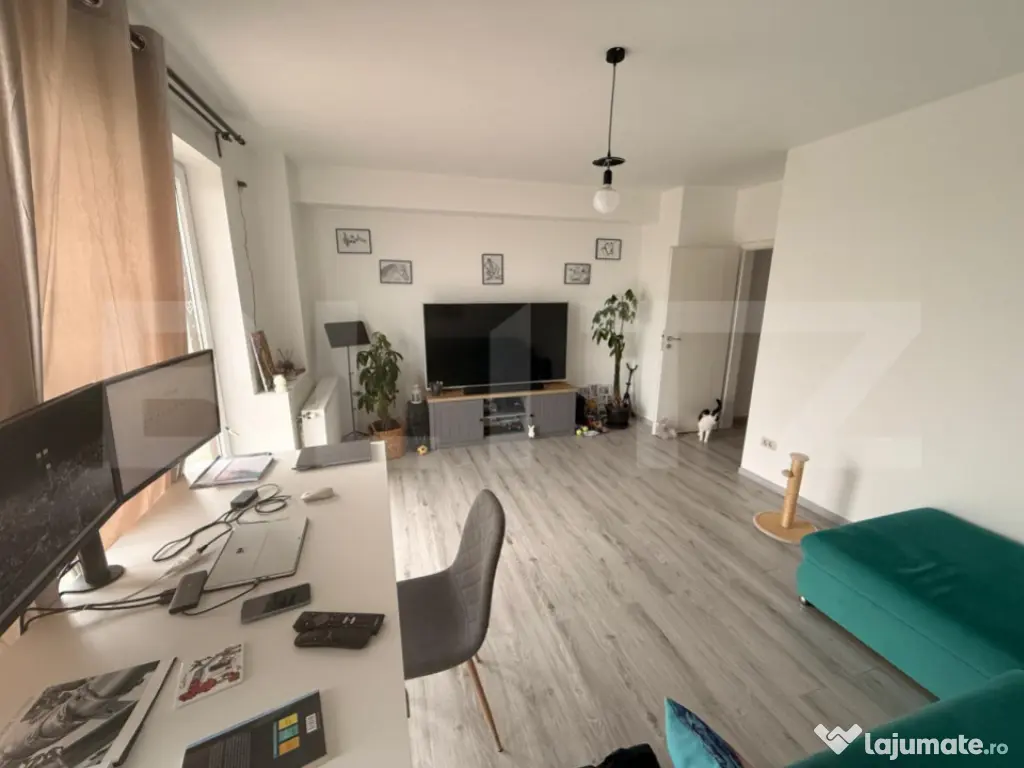 Apartament 2 camere, 60 mp utili, zona Triaj 