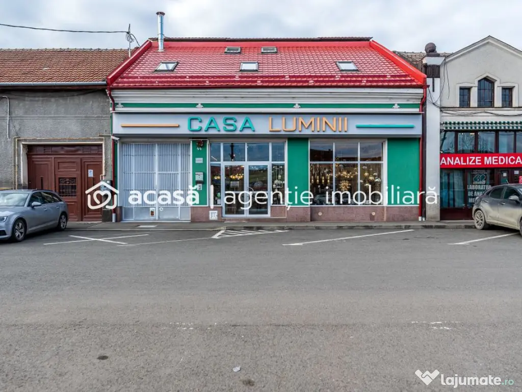 Spațiu comercial, hala, si un penthouse în centrul Arad... 