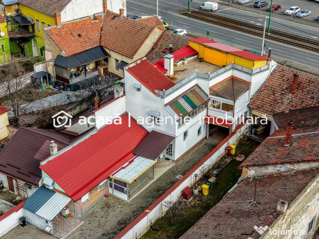 Spațiu comercial, hala, si un penthouse în centrul Arad... 