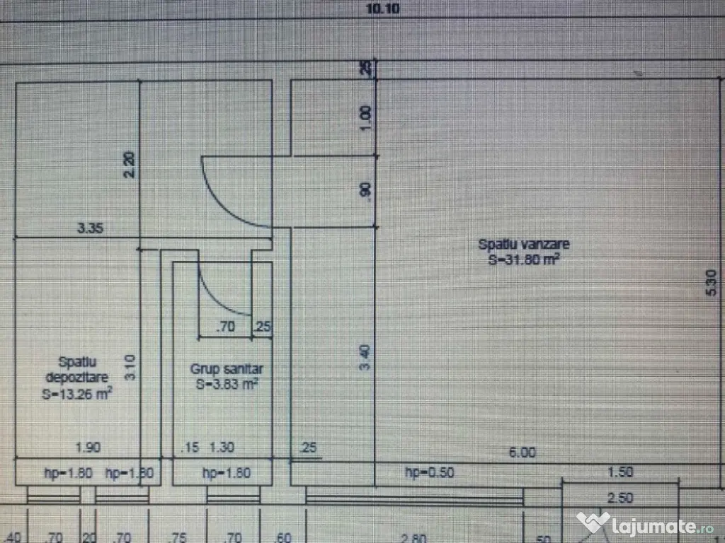 INCHIRIEZ SPATIU comercial ,58 mp,zona Stefan Cel Mare 