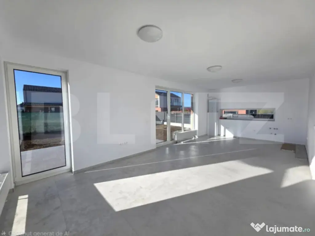 Casa noua cu design modern | 90 mp utili | Gradina 680 mp 