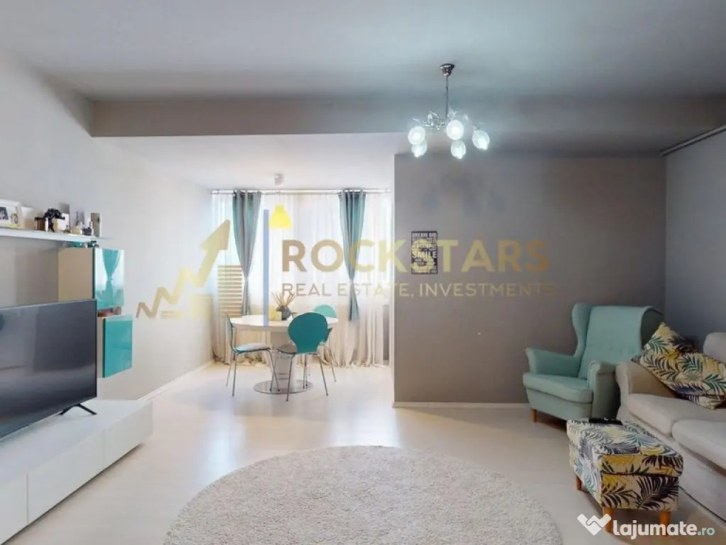 Apartament 3 camere | Doua niveluri | 74 mp | zona Fizici... 