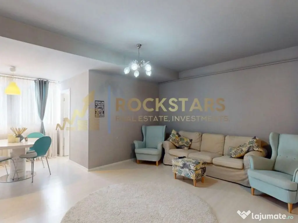 Apartament 3 camere | Doua niveluri | 74 mp | zona Fizici... 