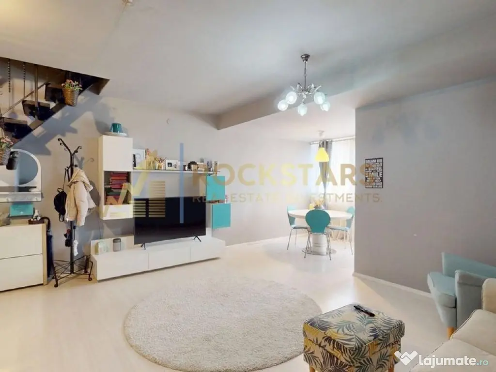 Apartament 3 camere | Doua niveluri | 74 mp | zona Fizici... 