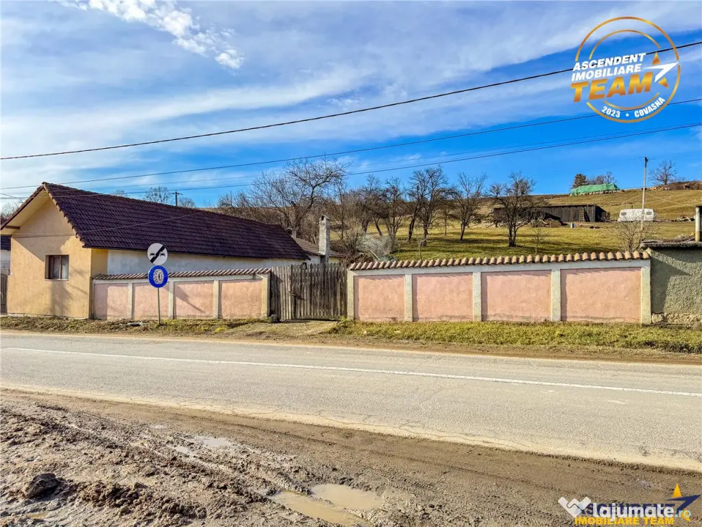 FILM! Teren intravilan pe 1.249 mp, Araci, Valcele, Covasna 