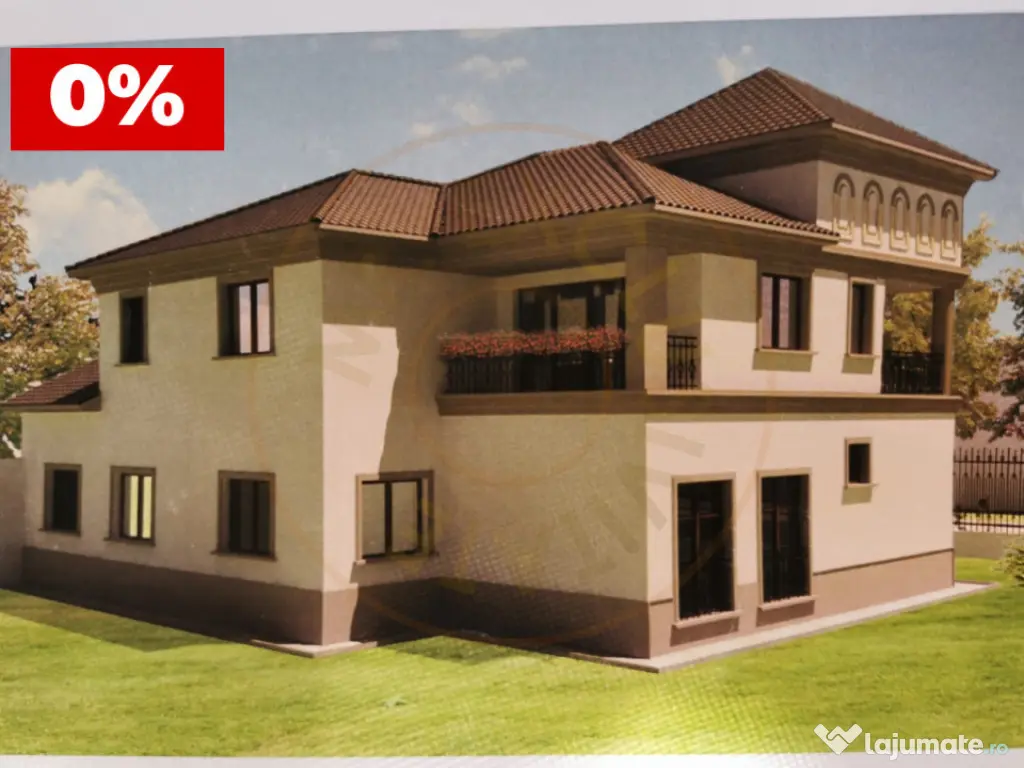 Casă la roșu de vânzare – Tărtășești- Teren 800 mp 