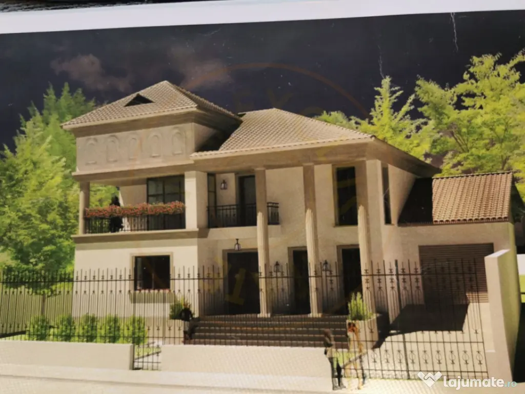 Casă la roșu de vânzare – Tărtășești- Teren 800 mp 