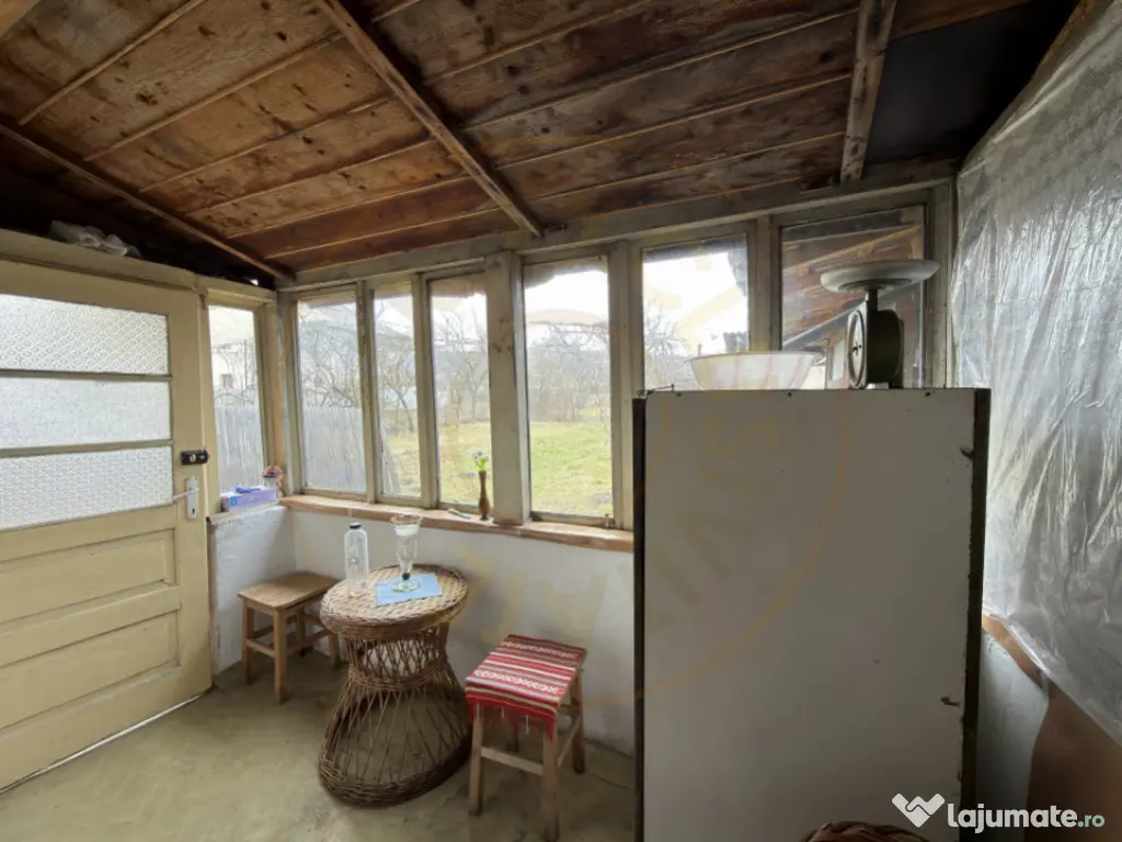 Casa+Teren intravilan 2.056 mp – dubla deschidere – DN P