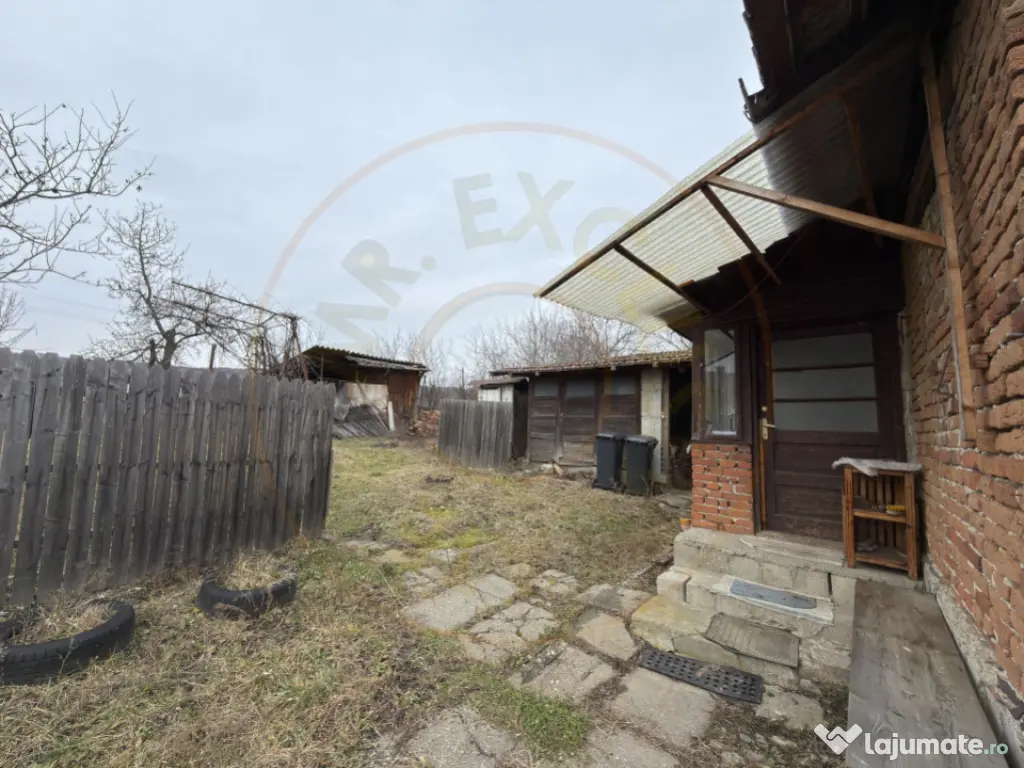 Casa+Teren intravilan 2.056 mp – dubla deschidere – DN P